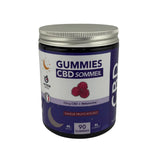 Gummies CBD sommeil saveur fruits rouges en pot XL pour une soirée détente à Metz