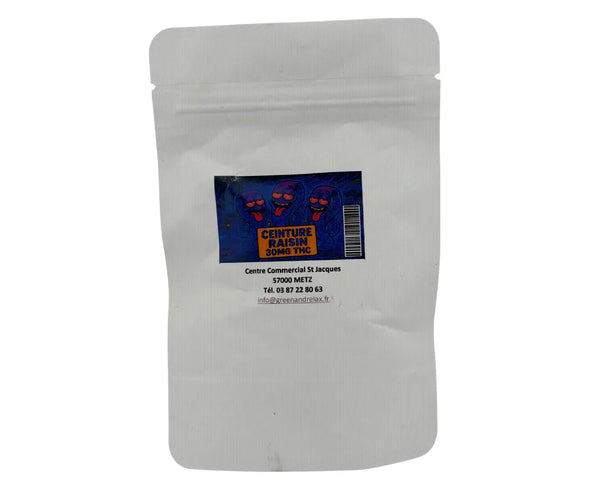 Gummies Green & Relax ceinture raisin en sachet 30 mg pour une pause fruitée à Metz
