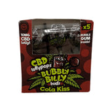 Sucettes CBD Bubbly Billy Buds saveur peach fuzz en boîte 5 pièces pour un moment gourmand à Metz