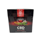 Thé CBD rooibos en sachets pyramidaux pour une dégustation relaxante à Metz