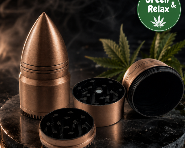 Grinder Bullet Ogive – Métal 3 Parties