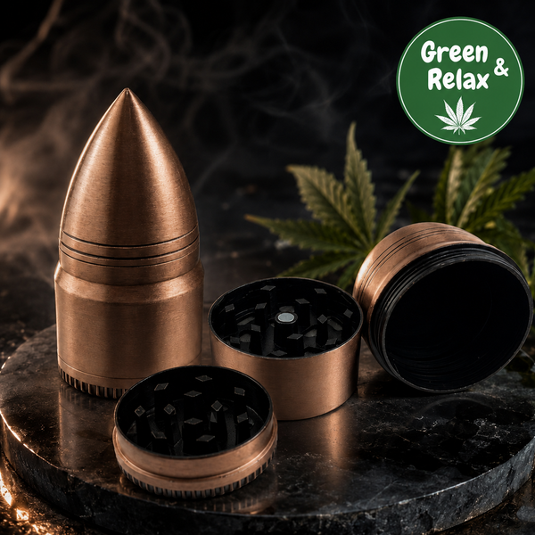 Grinder Bullet Ogive – Métal 3 Parties