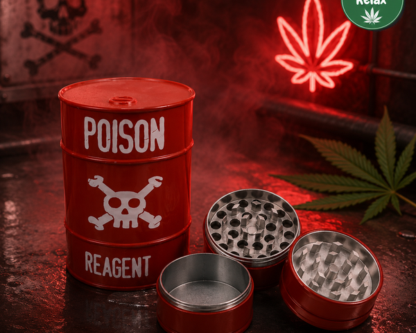 Grinder Baril Poison – Métal 3 Parties