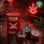 Grinder Baril Poison – Métal 3 Parties