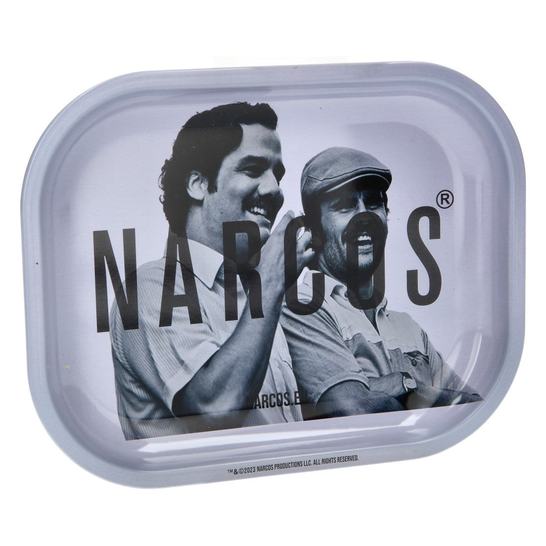 Petit Plateau Fumeur - Narcos Black and White