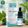 Huile CBD Chien D‑Stress – Plantes & Huile de Coco BIO – 10 % CBD