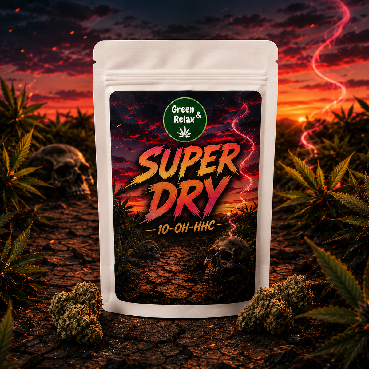 Résine Récréative - SUPER DRY 30% 10‑OH